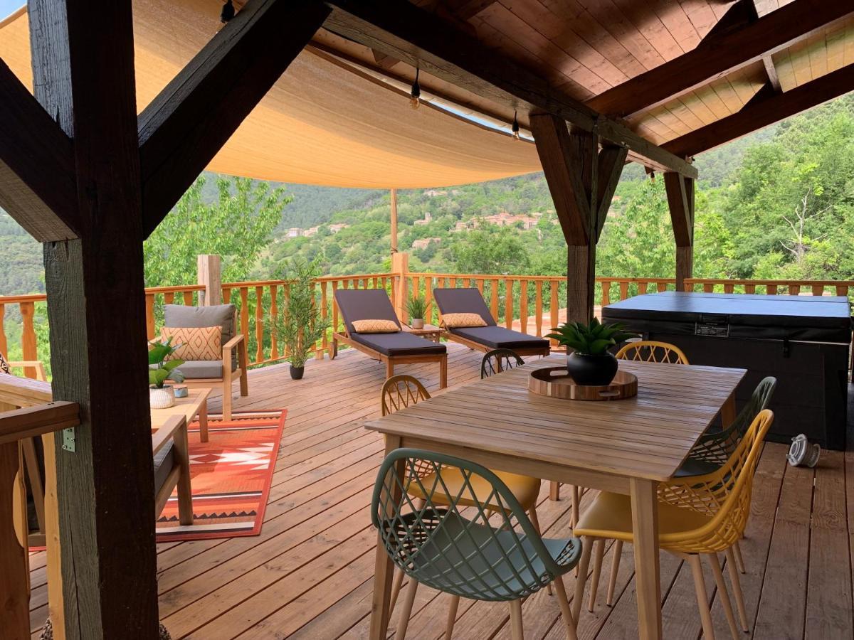 Domaine de Chalvêches Hôtel SPA 4* Faugères in Rhone-Alpes Exterior foto