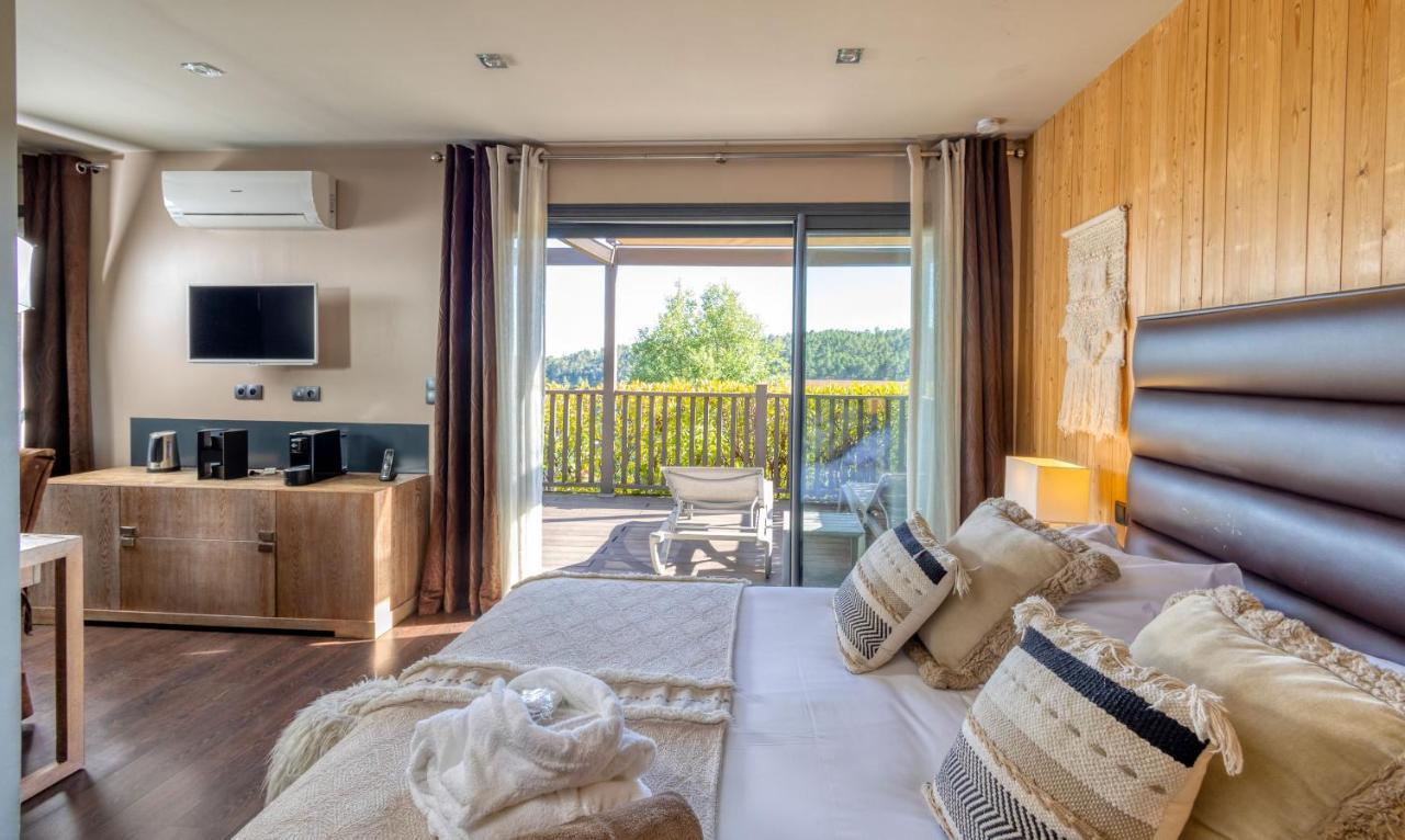 Domaine de Chalvêches Hôtel SPA 4* Faugères in Rhone-Alpes Exterior foto