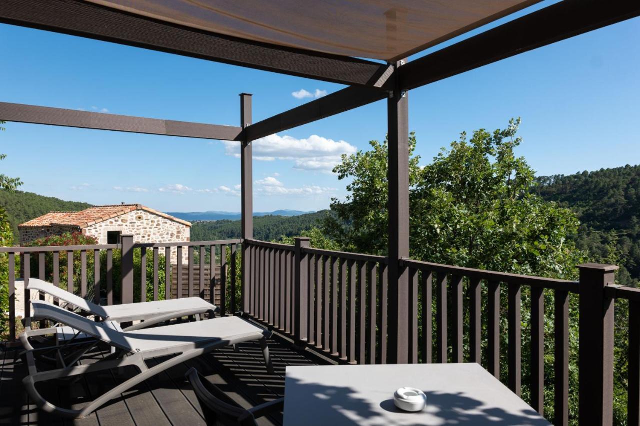 Domaine de Chalvêches Hôtel SPA 4* Faugères in Rhone-Alpes Exterior foto
