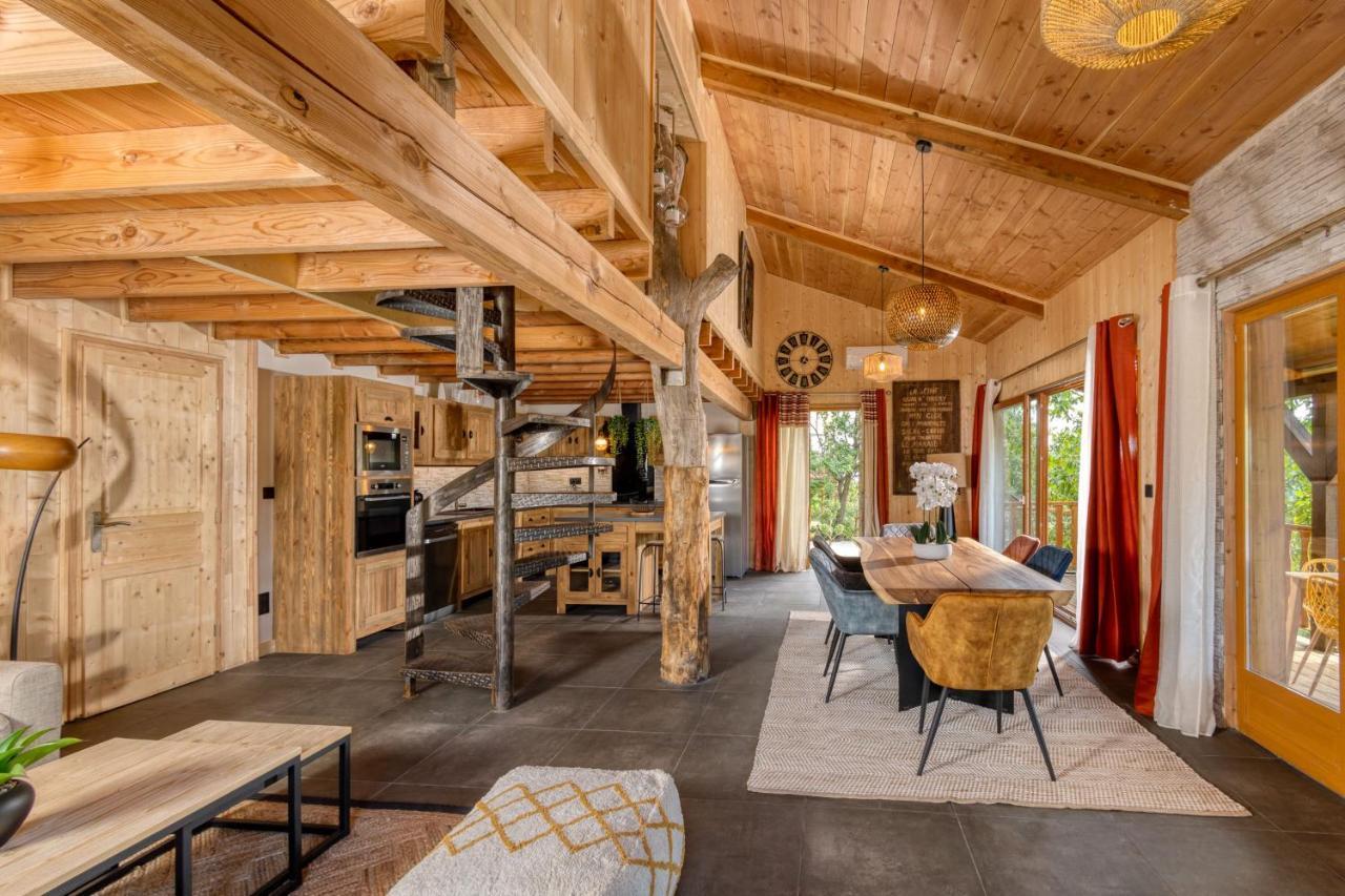 Domaine de Chalvêches Hôtel SPA 4* Faugères in Rhone-Alpes Exterior foto