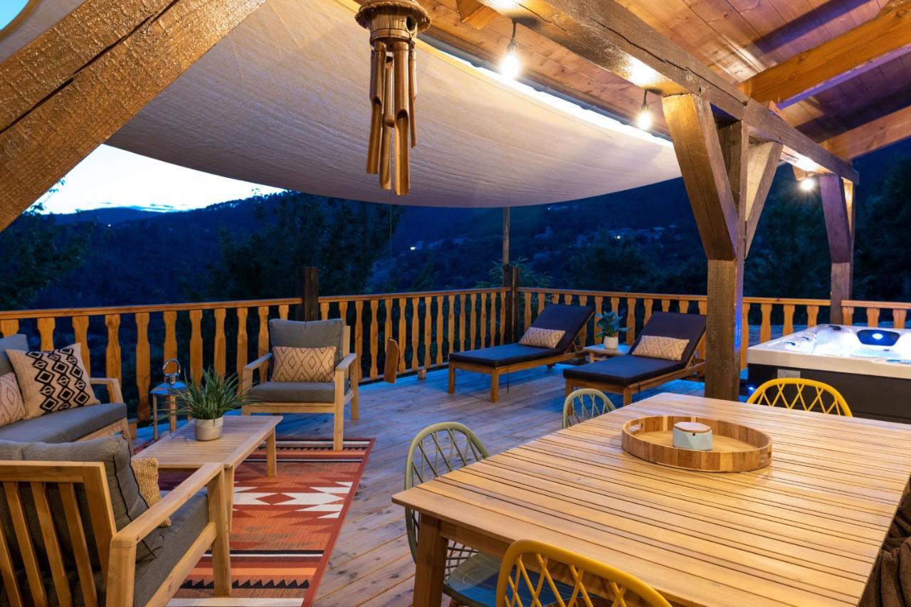 Domaine de Chalvêches Hôtel SPA 4* Faugères in Rhone-Alpes Exterior foto