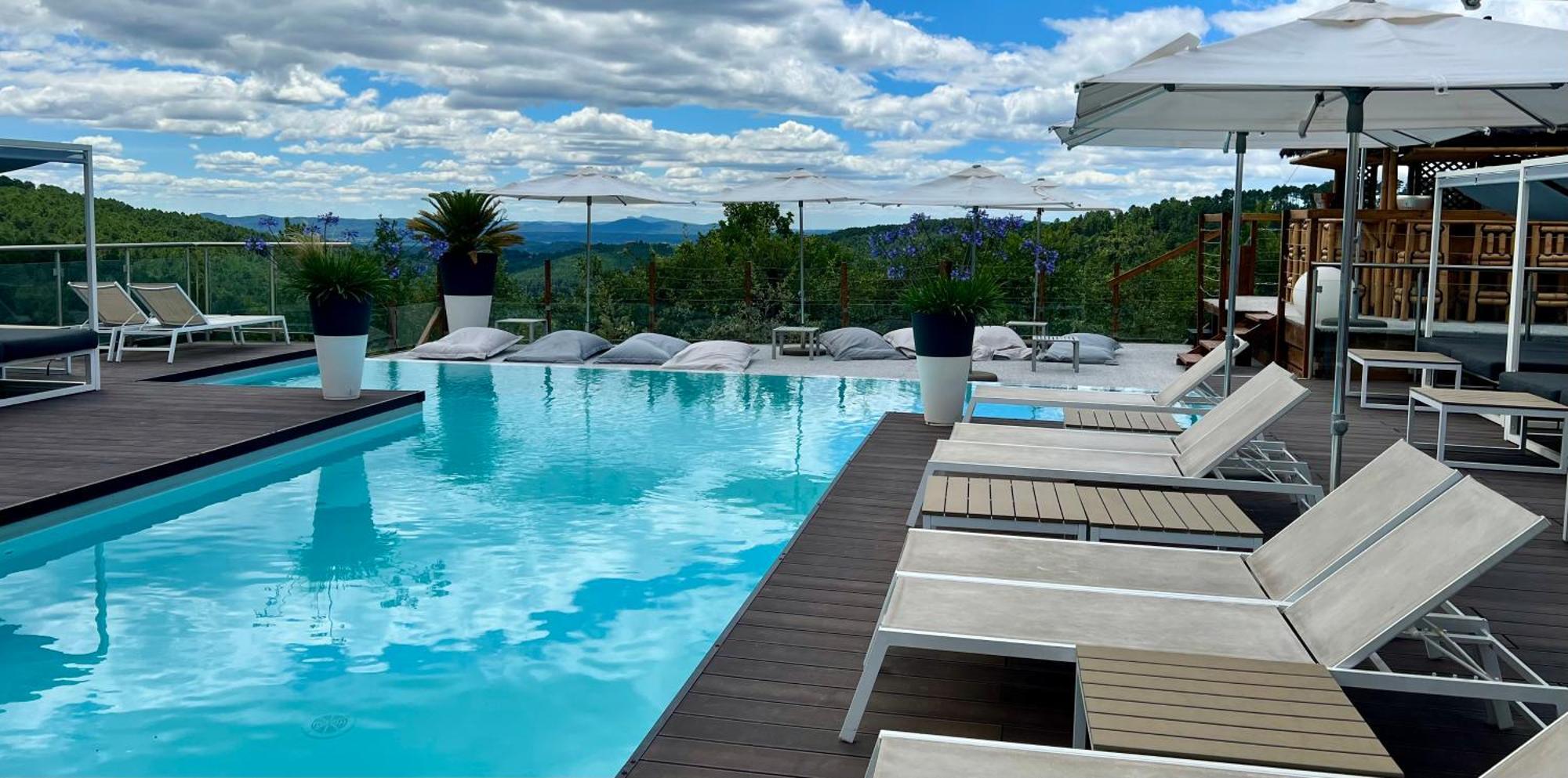 Domaine de Chalvêches Hôtel SPA 4* Faugères in Rhone-Alpes Exterior foto
